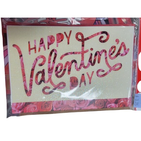 Hallmark Religious Valentines Day Cards Assortment Blessed 6 Cards With Envelope - Picture 5 of 6